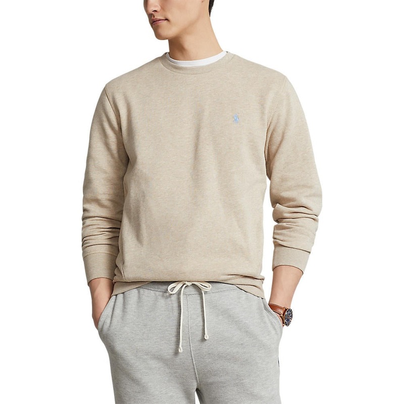 Polo Performance Ralph Lauren Classic Fit Performance Sweatshirt – Sand Heather