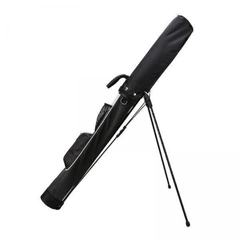 3xWaterproof Dustproof Golf Stand Bag Club Pitch and Putt Bag with Stand Black