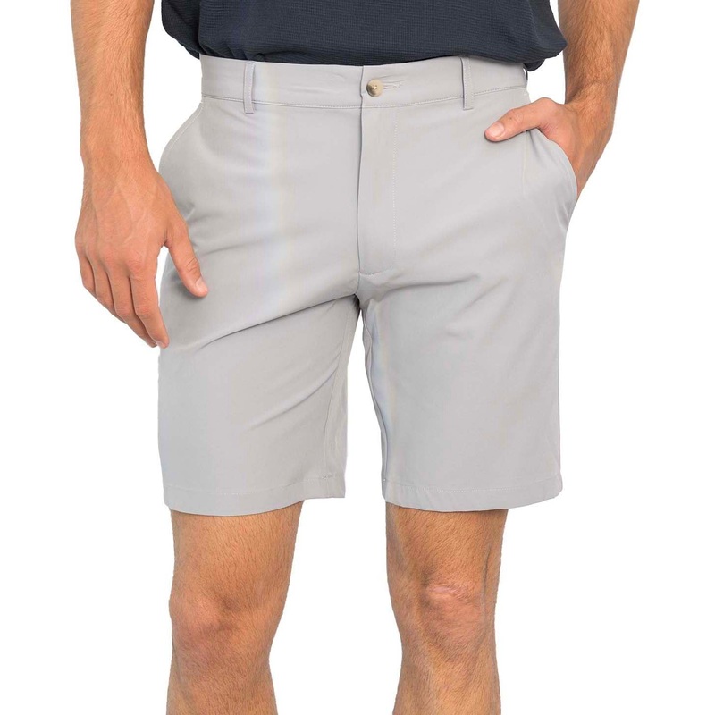 Glenmuir Jackson Lightweight Stretch Performance Golf Shorts – Light Grey