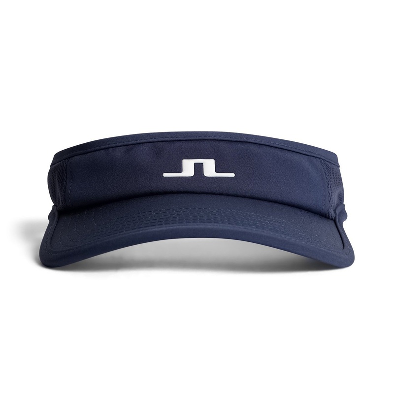J.Lindeberg Women’s Attain Golf Visor – JL Navy