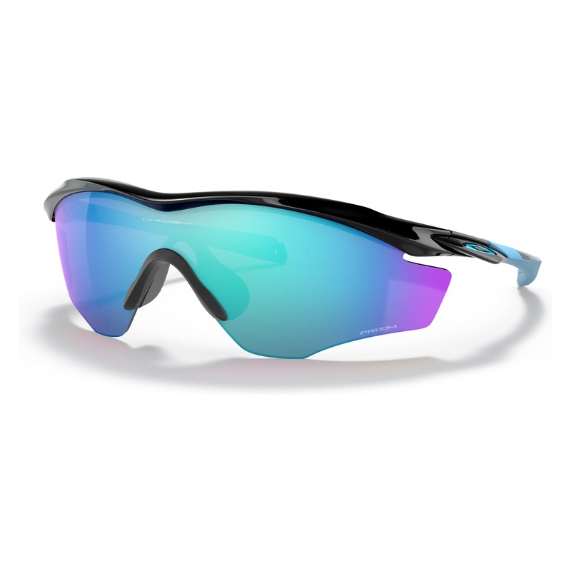 Oakley M2 Frame Sunglasses|Polished Black|PRIZM Sapphire