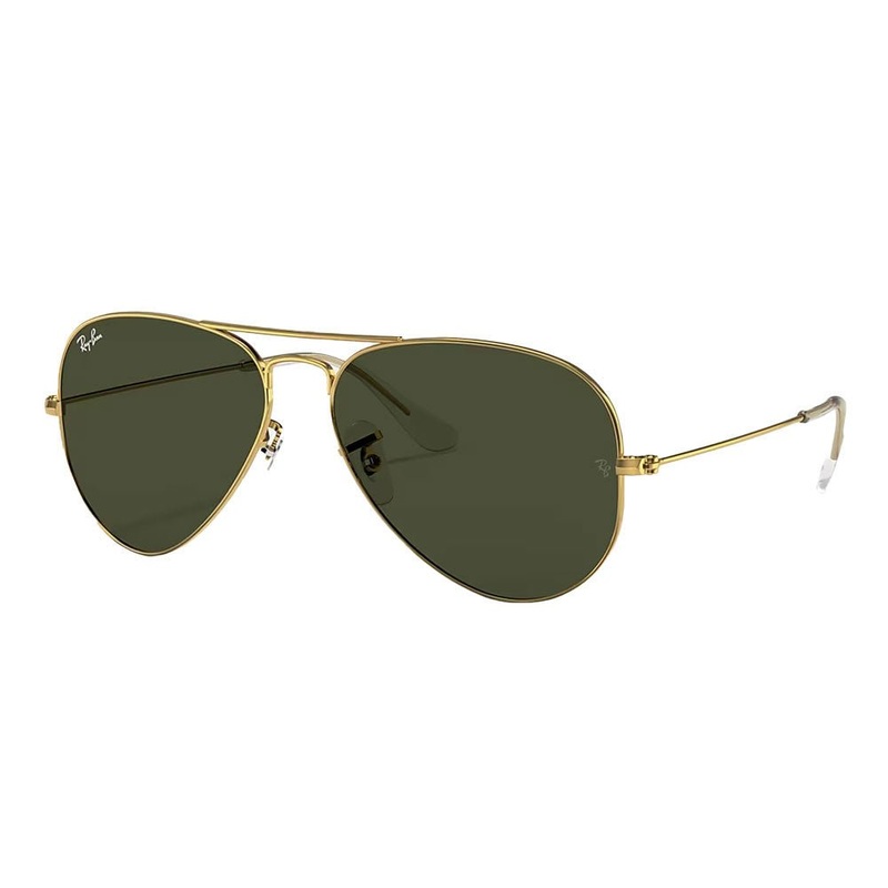 Ray-Ban Aviator Classic – Polished Gold/ Green