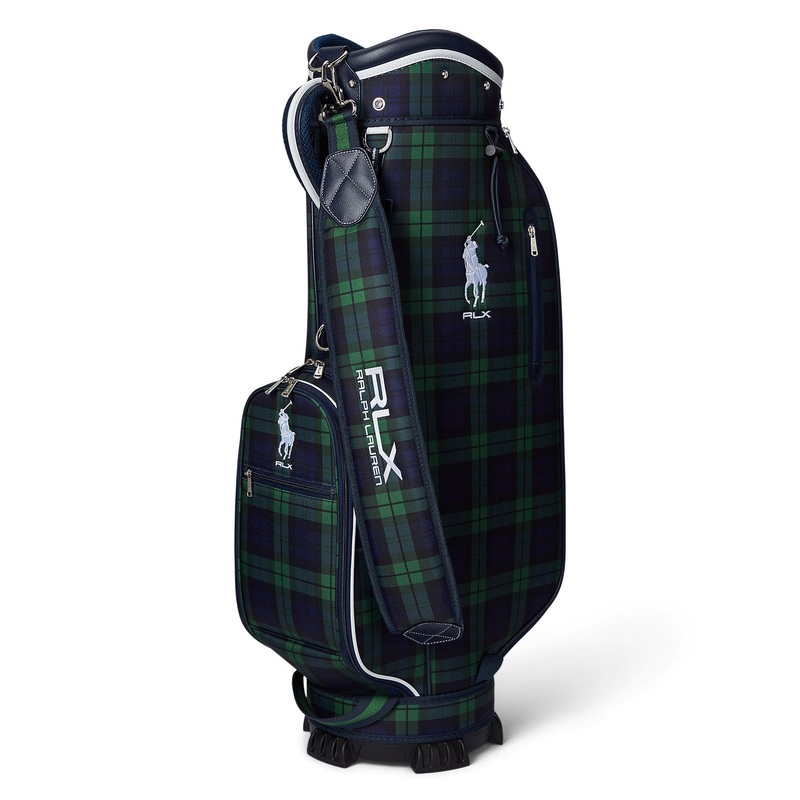 RLX Ralph Lauren Women’s Pony Cart Golf Bag – Black Plaid