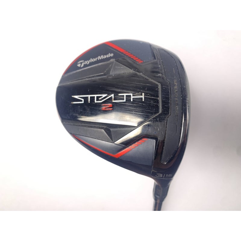 TaylorMade Stealth 2 3 Fairway Wood 15* Fujikura Ventus Red TR 5R Regular RH