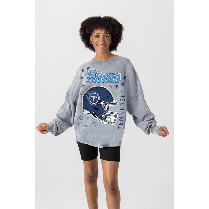 TENNESSEE TITANS Starbound Oversized Long-Sleeve Tee