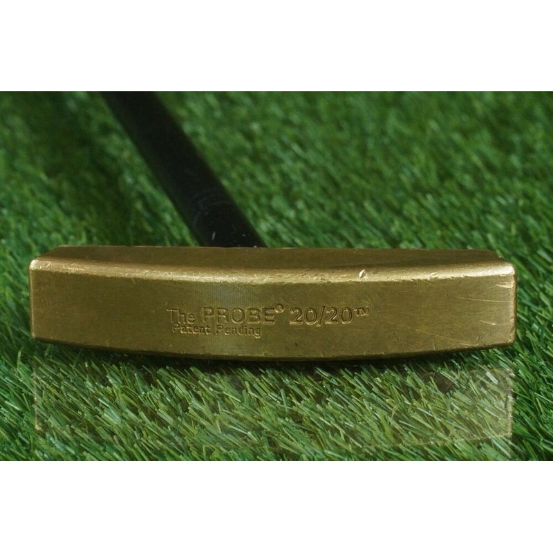 THE PROBE 20/20 BLADE PUTTER 34.5 CENTER SHAFTED TITANIUM MAGNESIUM COMPOSITE