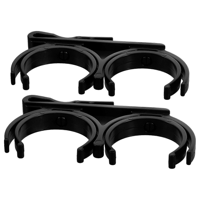 2 Pcs Golf Ball Holder Plastic Rotatable Foldable Golf Clip Accessories for Ball Games Attachment on Waist Belt Bag