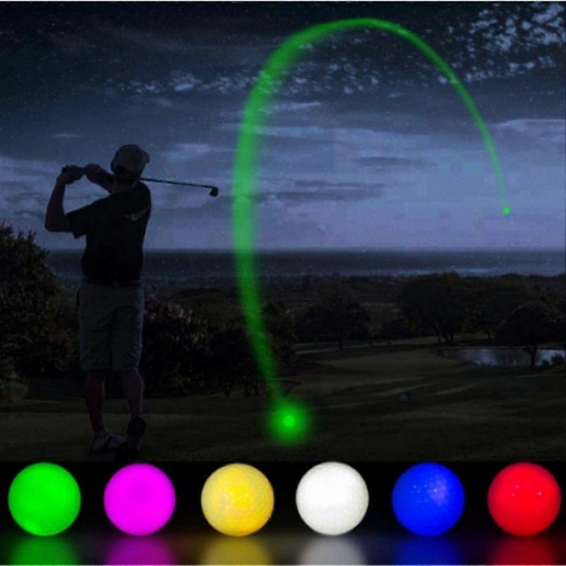 6 Brilliant Luminous Golf Balls: Perfect for Nighttime Golf Adventures