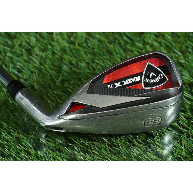CALLAWAY GOLF RAZR X HL 8 IRON TRUE TEMPER M-10 XP STEEL UNIFLEX RH ~ L@@K!!