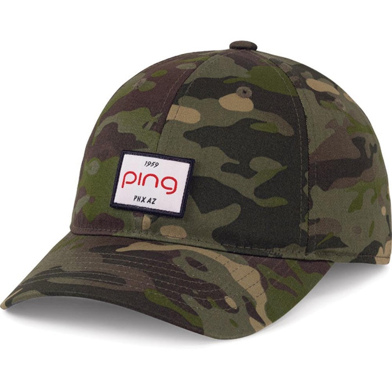 Ping Women’s Camo Hat|Snow Camo|Green Camo