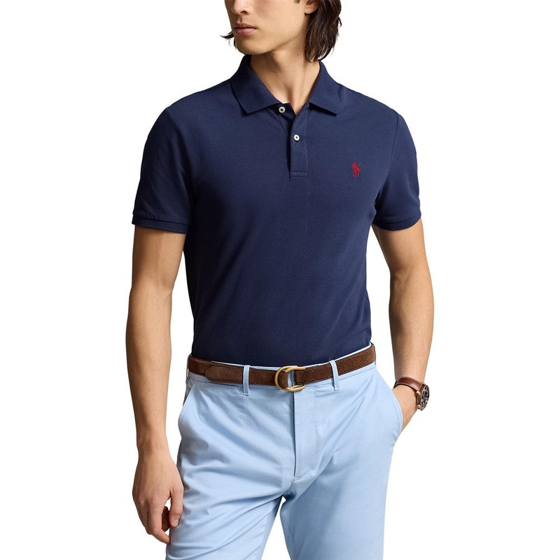 Polo Performance Ralph Lauren Cotton Pique Golf Polo Shirt – Refined Navy