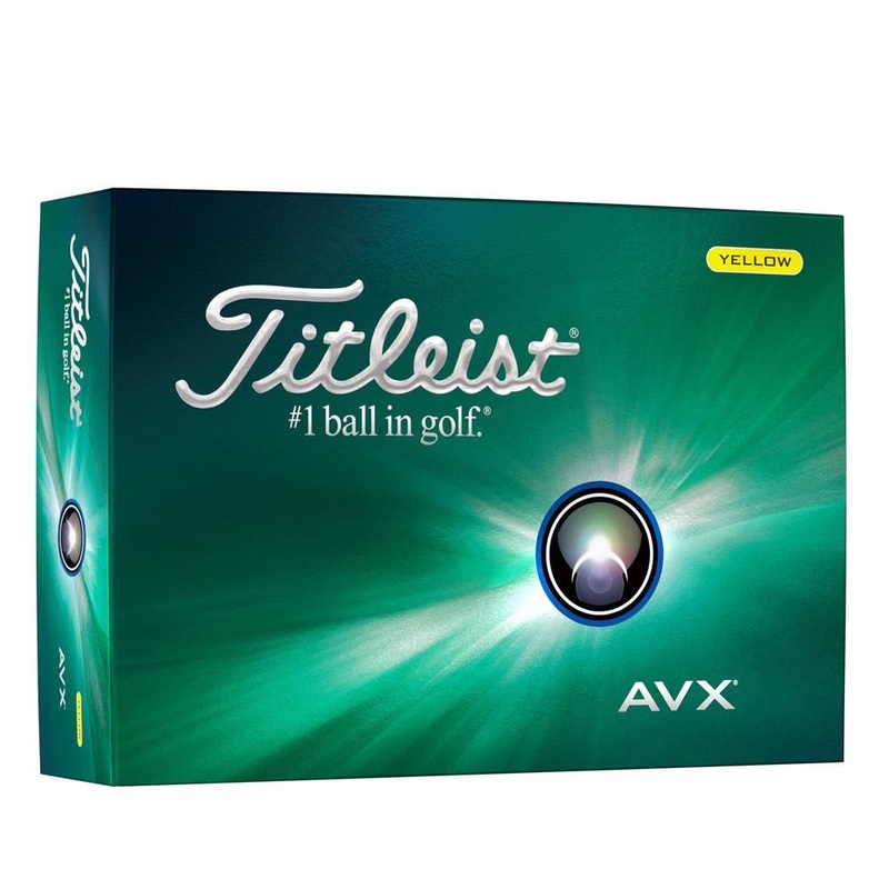 Titleist AVX Golf Balls – Yellow