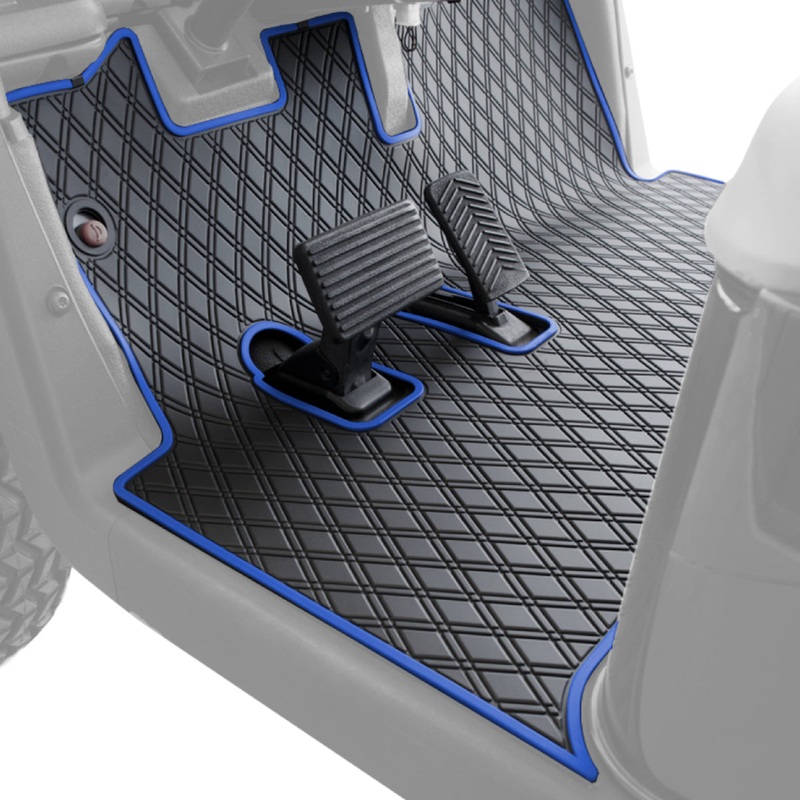 Xtreme Floor Mats for EZGO RXV (08-22) / 2Five (09+) / Western – Black/Blue PN# 03-190