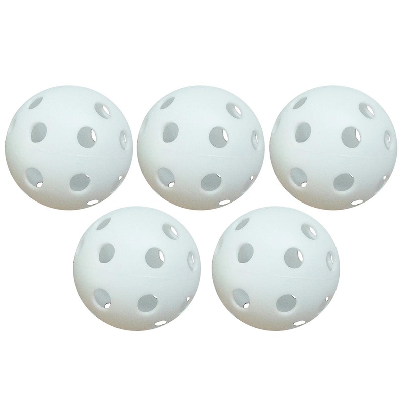 5pcs 90mm Golf Balls Hollow Practicing Airflow Hollow Golf Balls For Indoor