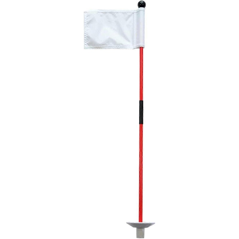 Golf Flagsticks, Detachable Golf Flag Pole Portable Golf Hole Cup, Practice Golf Pin Flags Putting Green Flags, For Yard Golf Putting Set, 23x15cm