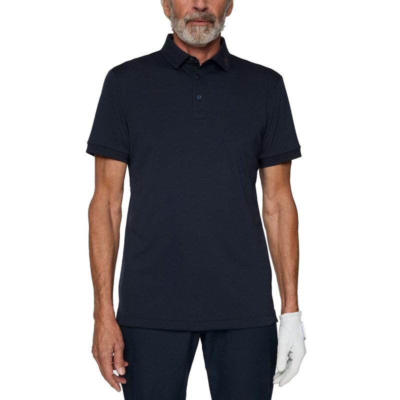 J.Lindeberg KV Print Golf Polo Shirt – JL Navy