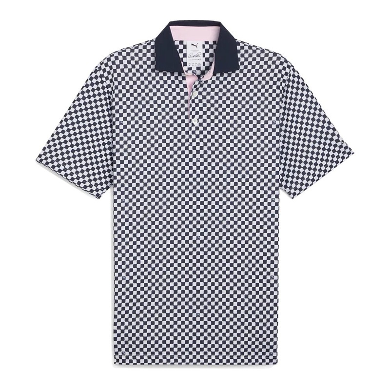Puma X AP Mattr Checkered Golf Polo