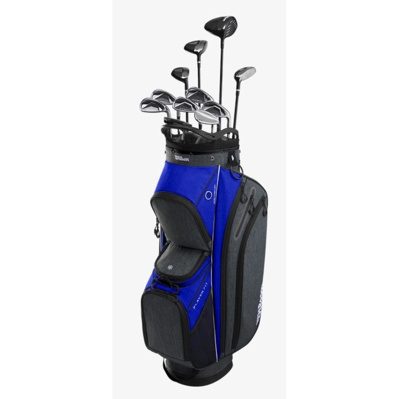 Wilson Golf PlayerFit Complete Set With Bag Graphite
