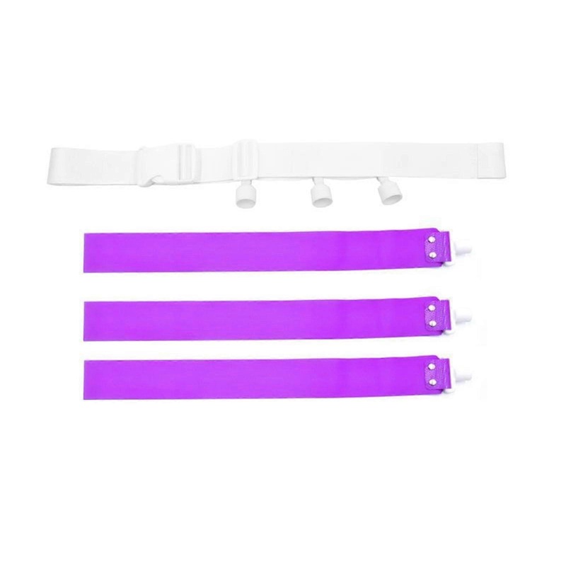 Adjustable Football Belt with Flags Set  Touchdown Training Flag Belt for Outdoor Practice