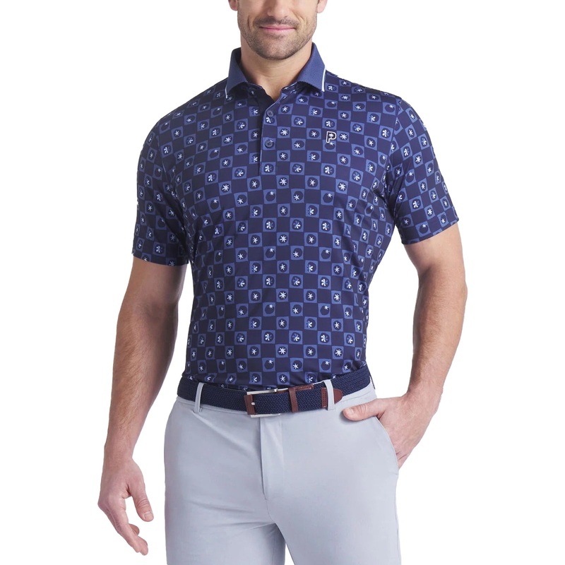 Puma x PTC Micro Golf Polo Shirt – Deep Navy