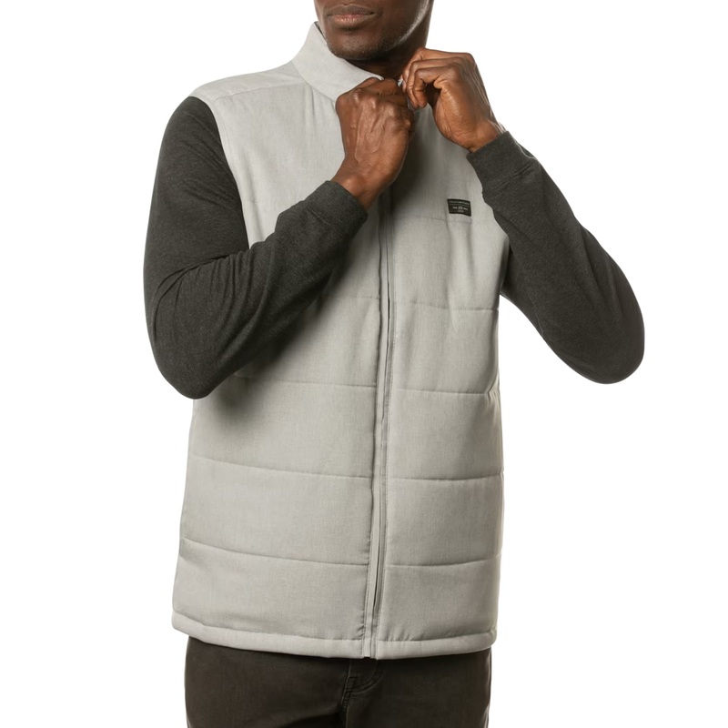 Travis Mathew Interlude Puffer Golf Vest – Heather Sleet