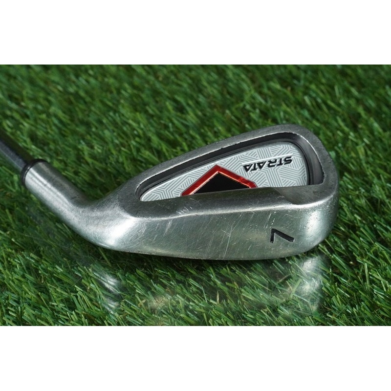 CALLAWAY GOLF STRATA 7 IRON STEEL RED RH ~ L@@K!!