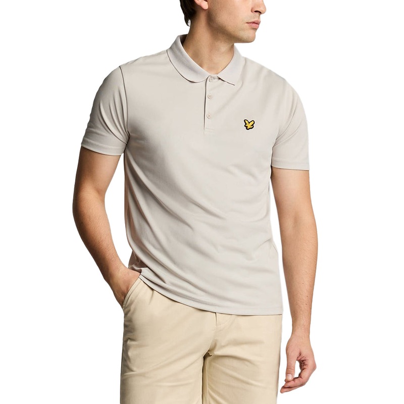 Lyle & Scott Golf Tech Polo Shirt – Pebble
