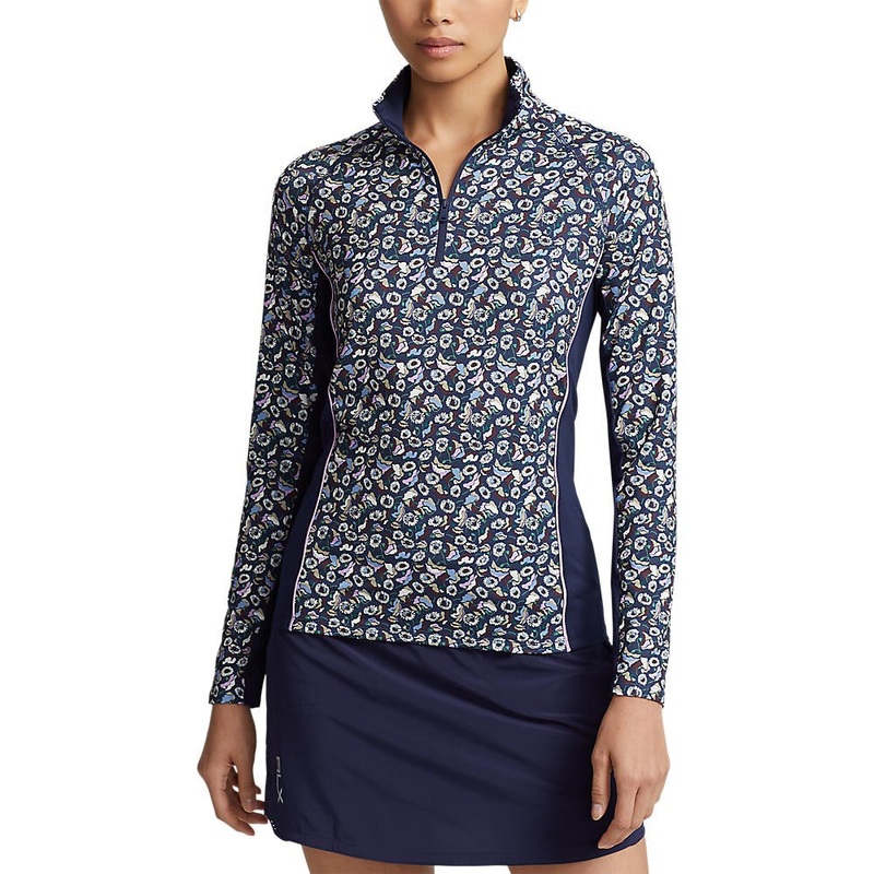 RLX Ralph Lauren Women’s UV Jersey 1/4 Zip Pullover – Highlands Floral