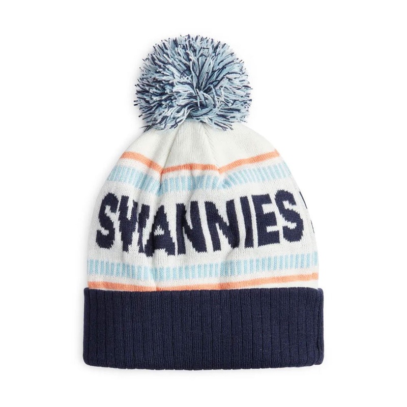 Swannies Nelson Golf Beanie|White