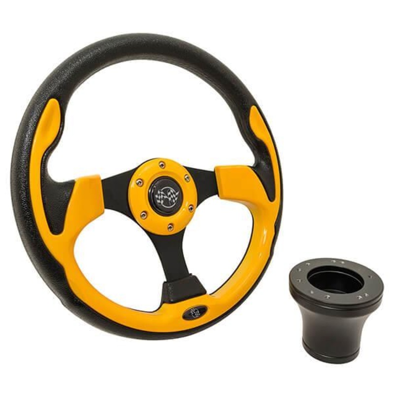 Yamaha Rally Yellow Steering Wheel (G16-Drive2) PN# 06-064