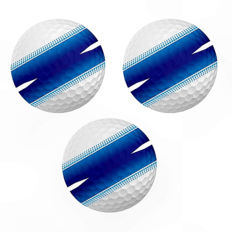 3-Pack Durable Golf Balls for Competitive Play, 3-Layer Design, Enhanced Accuracy and Stability