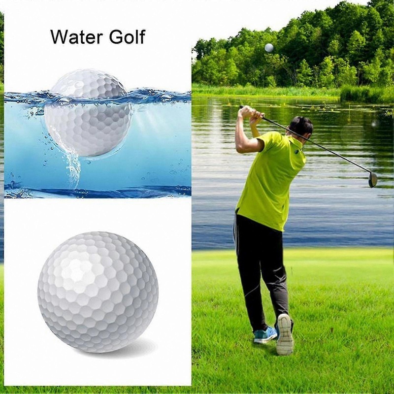 6-Pack Floating Practice Golf Balls for Water Court and Pool Training – Durable Lightweight Game Balls for Golf Skills Development