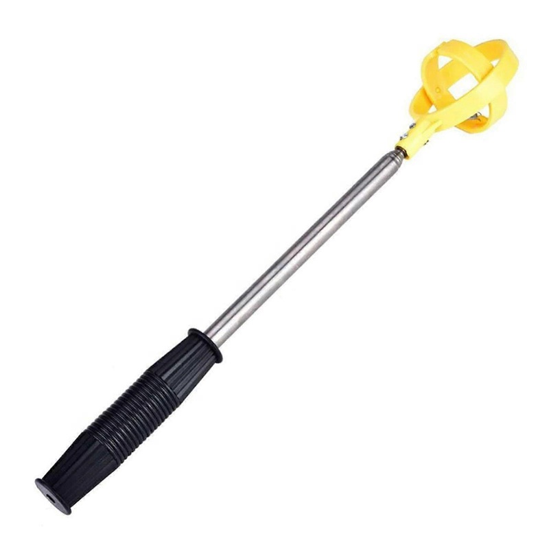 81in Golf Ball Retriever Telescopic Picking Up Shaft Scoop Ball Pick Up Portable