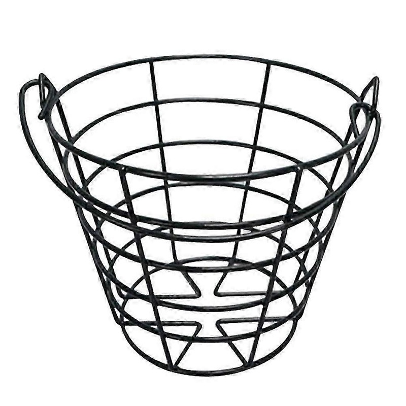 Practice Golf Balls Container Basket with Handle Storage Box Hold Up To 50 PCS Golf Balls jn