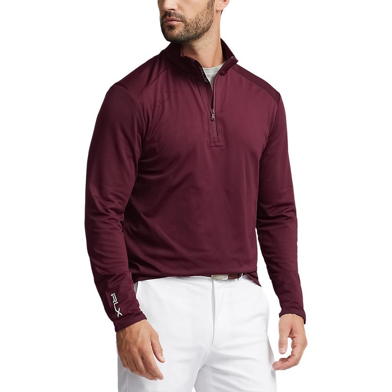 RLX Ralph Lauren Jacquard Golf Pullover – Harvard Wine