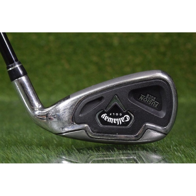 CALLAWAY GOLF FUSION WIDE SOLE 6 IRON W/ CALLAWAY WOMENS LADIES FLEX SHAFT