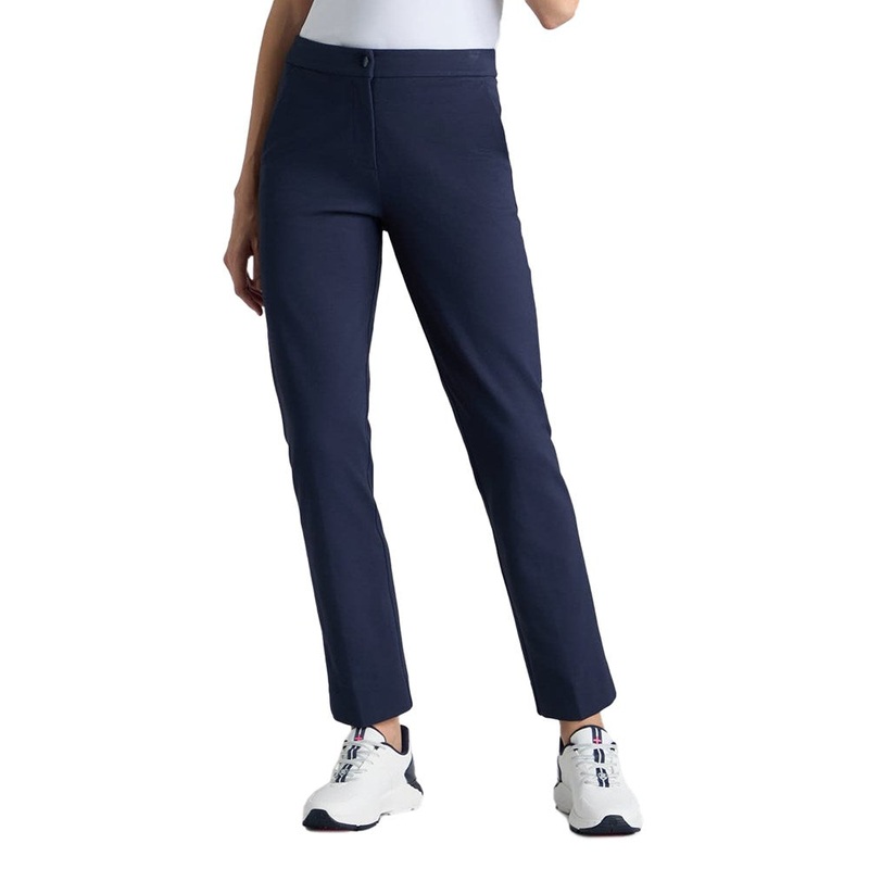 G/Fore Women’s Double Knit Stretch Cigarette Leg Golf Pants – Twilight