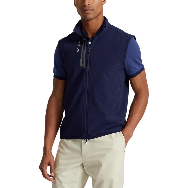 RLX Ralph Lauren Tech Terry Golf Vest – French Navy