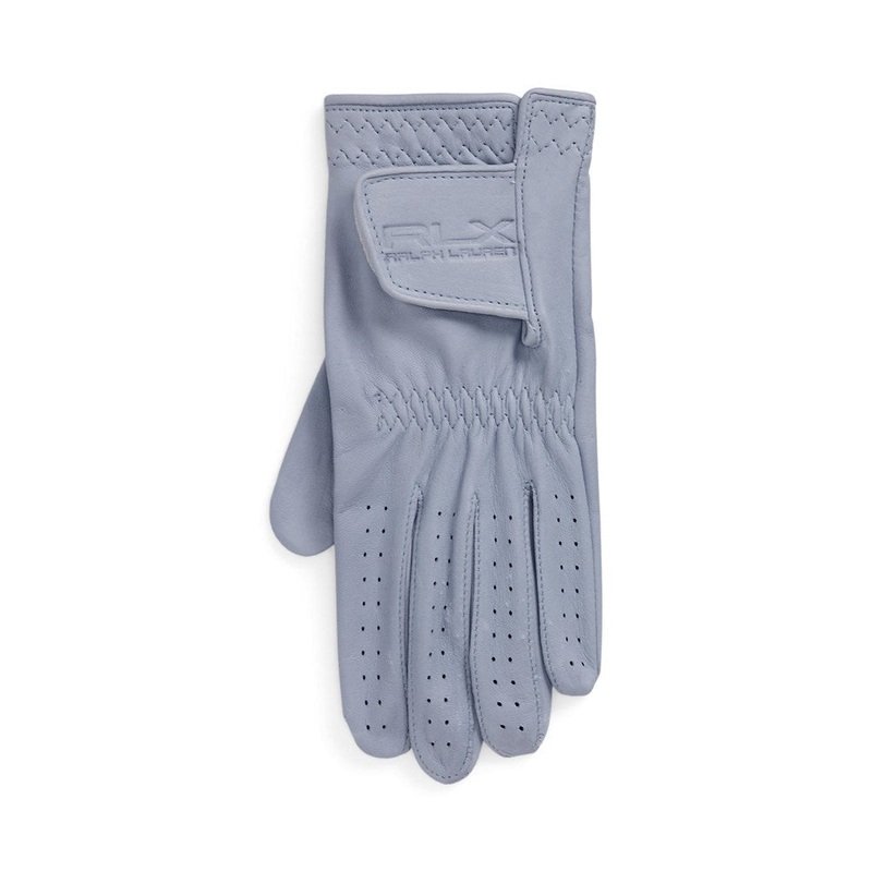 RLX Ralph Lauren Women’s Performance Cabretta Leather Golf Glove Left – Blue