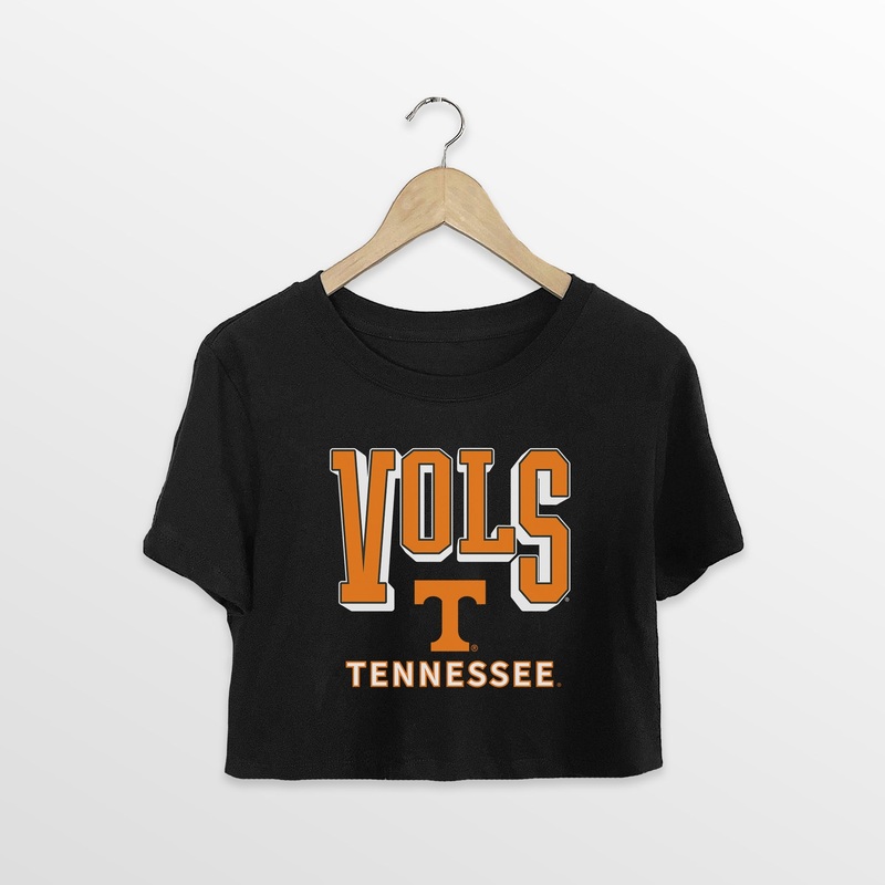 TENNESSEE VOLUNTEERS PURE VICTORY CLASSIC CROP TEE
