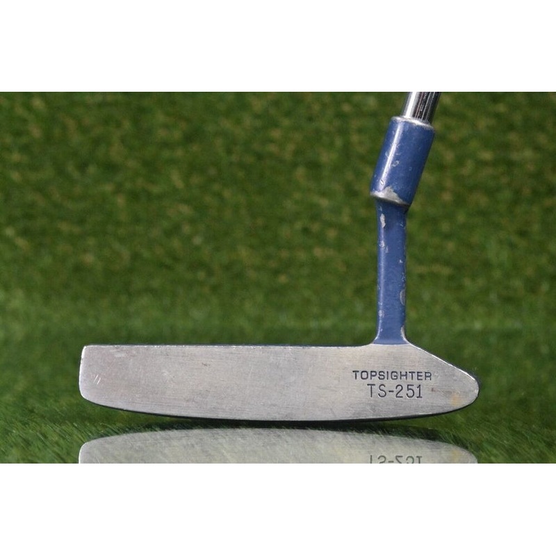 VINTAGE DEAD CENTER BY TITLEIST 33.5 BLADE PUTTER TOPSIGHTER TS-251 ~ L@@K!!