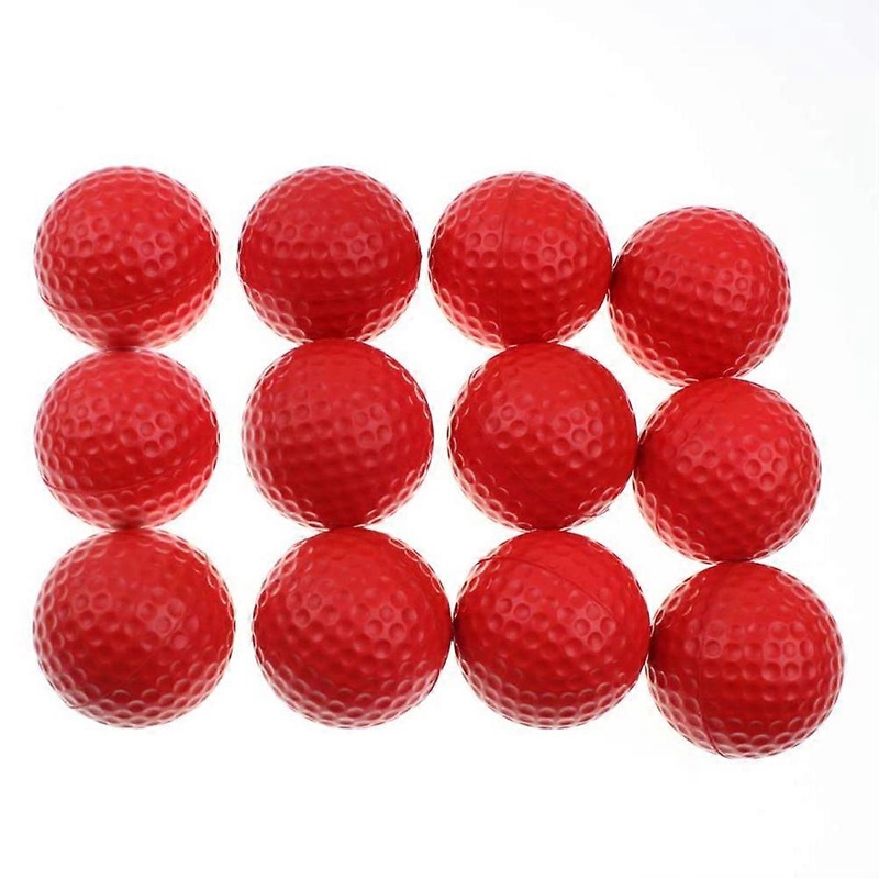 Bulk Golf Balls for Children Indoor Practice 11Pack Assorted Color Pu Elastic