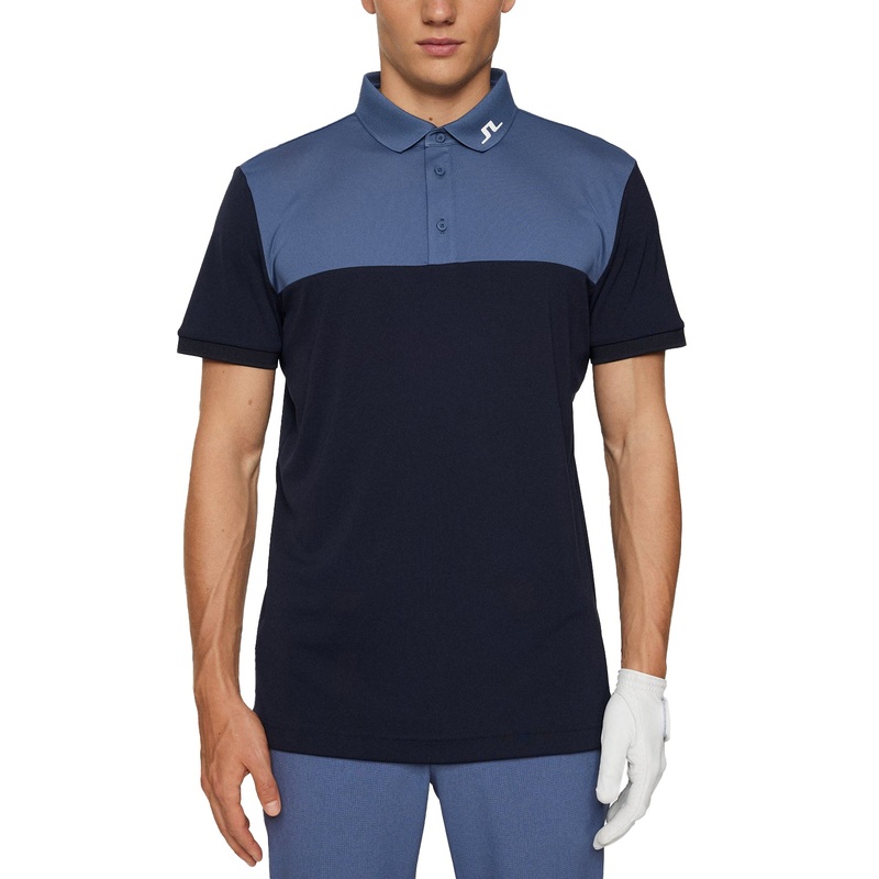 J.Lindeberg Jeff Golf Polo Shirt – JL Navy