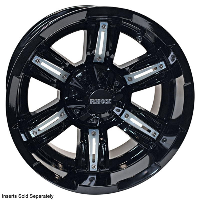 RHOX RX285, Gloss Black, 14×7 ET-25