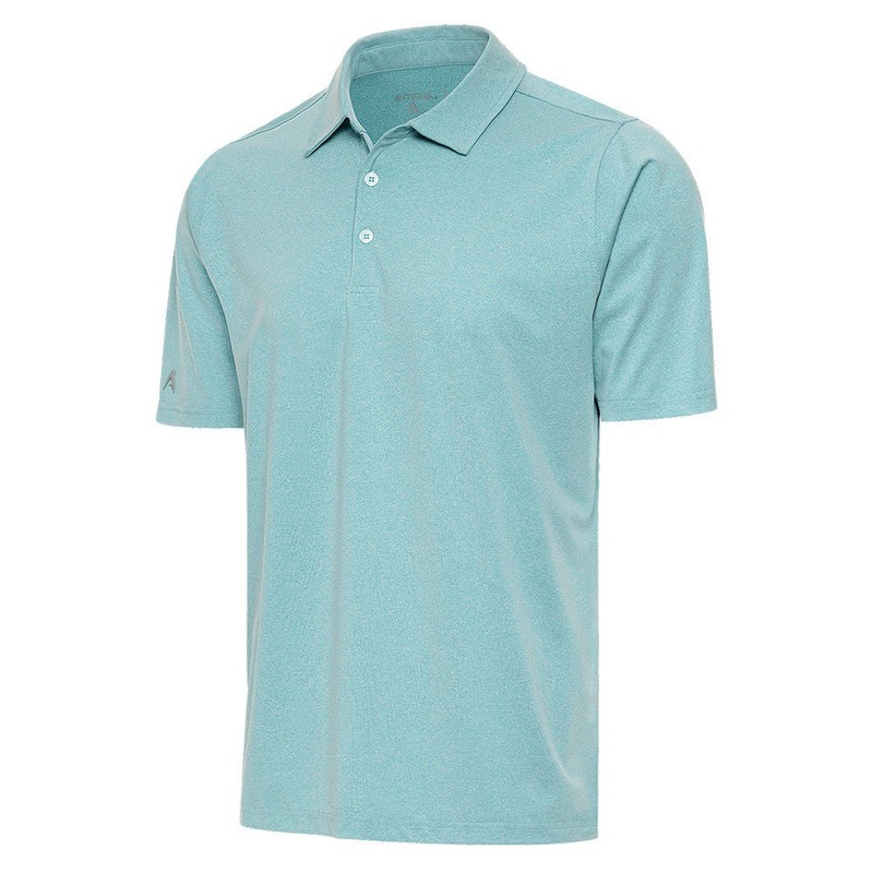 Antigua Score Golf Polo|Bay Heather|Rock Heather|River Heather|Coral Reef Heather|Small|Medium|Large|X-Large|XX-Large|XXX-Large