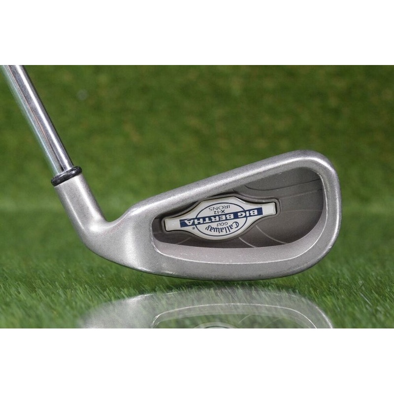 CALLAWAY GOLF BIG BERTHA X-12 IRONS 6 IRON W/ MEMPHIS 10 98 UNIFLEX SHAFT