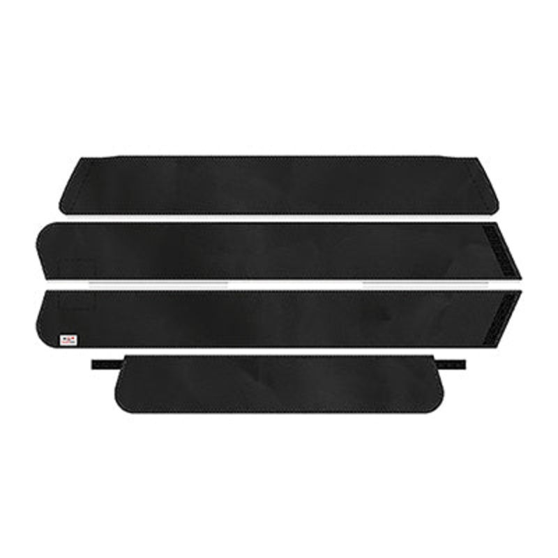 DoubleTake Valance, 6 Passenger, Club Car Precedent 04+/DS New Style 00+, Black PN# ENC-DT1220-BK