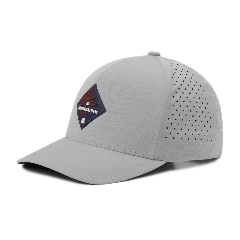 Travis Mathew New Memories Snapback Cap – Heather Sleet