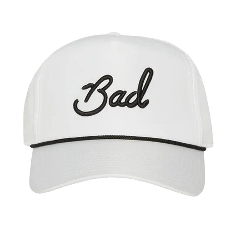 Bad Birdie Bad Rope Golf Hat|White|Black|Pink White|Beach Glass|Spun Sugar|Baby Blue|Vintage Indigo|Dark Navy|Evergreen|Mint|Sand