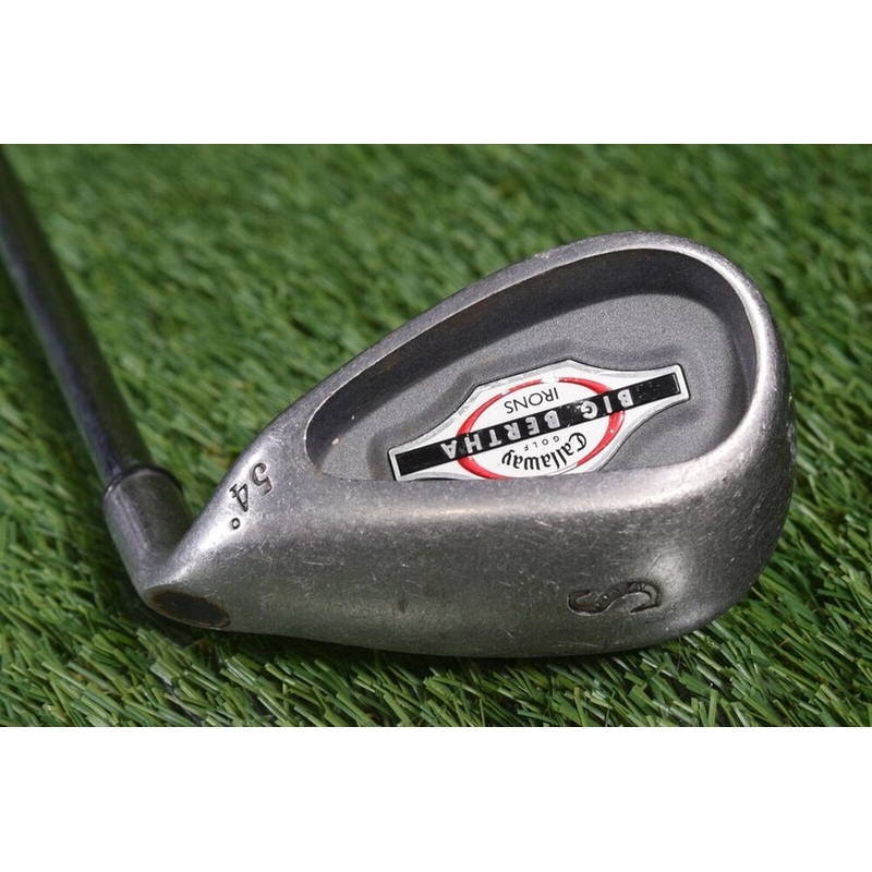CALLAWAY BIG BERTHA SAND WEDGE S 54 CONSTANT WEIGHT UNIFLEX STEEL SHAFT ~ L@@K!!